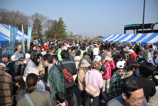 物産展会場