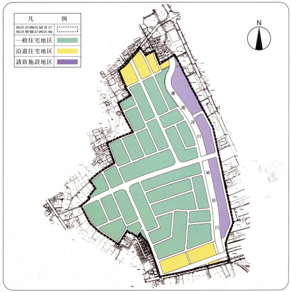 地区整備計画図
