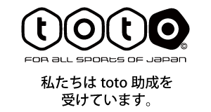 totoの白いバナー