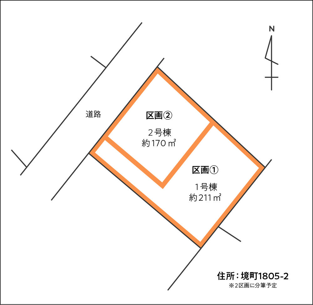 第3期戸建 区画割