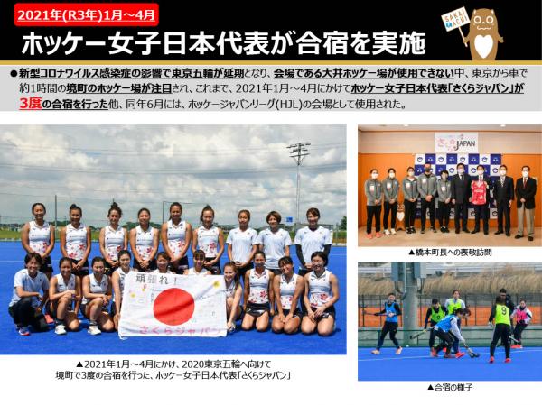 ホッケー女子日本代表合宿について