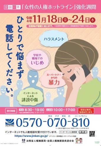 女性の人権ポスター